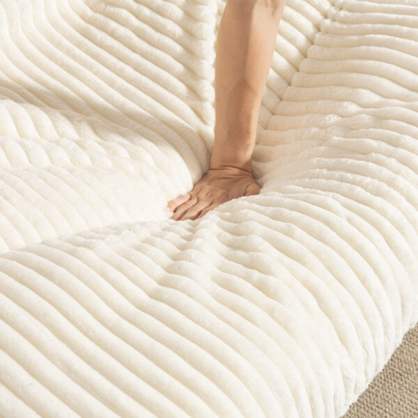 43.3" Oversized Accent Chairs for Living Room & Bedroom, Giant Bean Bag Cloud Chair