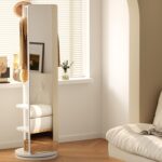 68'' x 19 Full Length Mirror with Storage Stand