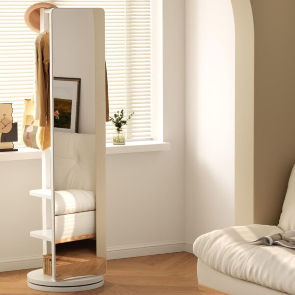 68'' x 19 Full Length Mirror with Storage Stand