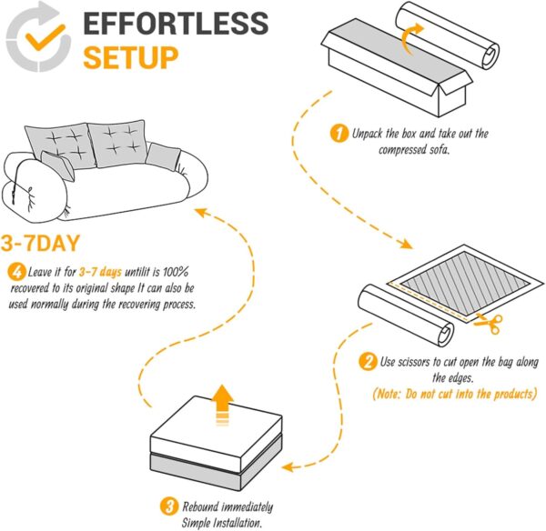 3-in-1 Convertible Sleeper Sofa Bed. 78.7 Teddy Fabric Foam-Filled Folding Floor Sofa Couch Bed. Convertible Loveseat Sleeper Guest Bed with 2 Pillows for Living Room Apartment Office (Grey)