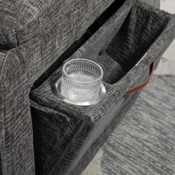 Power Lift Recliner Chair for Elderly. Lazy Recliner Chair with Massage and Heating. Extra Wide Recliner Seat with Cup Holder