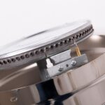 Patio Heater with Cover. 48.000 BTU Pyramid Flame Outdoor Heater. Propane. Detachable Wheels. Quartz Glass Tube for Patio. Garden. Courtyard. Park. Poolside (Silver)