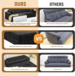 112 Modular Sectional Sofa Cloud Convertible Sofa Bed for Living Room