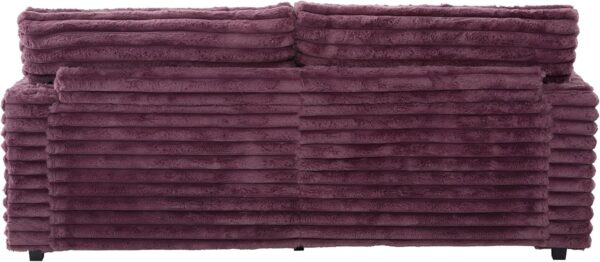 83.5 Oversized Double Lounge Chaise with USB Ports and Cup Holders