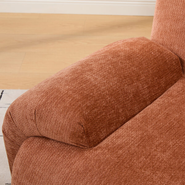 Chenille Oversized Armchair, 42" Wide Modern Upholstered Oversized Accent Chair