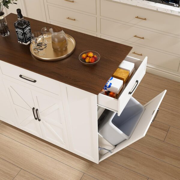 46 Kitchen Island on Wheels for Kitchen Dining Living Room