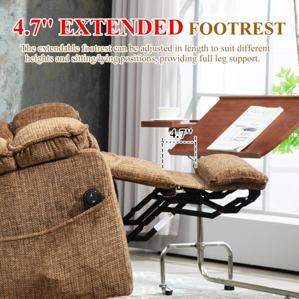 27'' Extra Wide Power Lift Lazy Boy Recliner Chair for Elderly & Big Tall