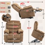 27'' Extra Wide Power Lift Lazy Boy Recliner Chair for Elderly & Big Tall