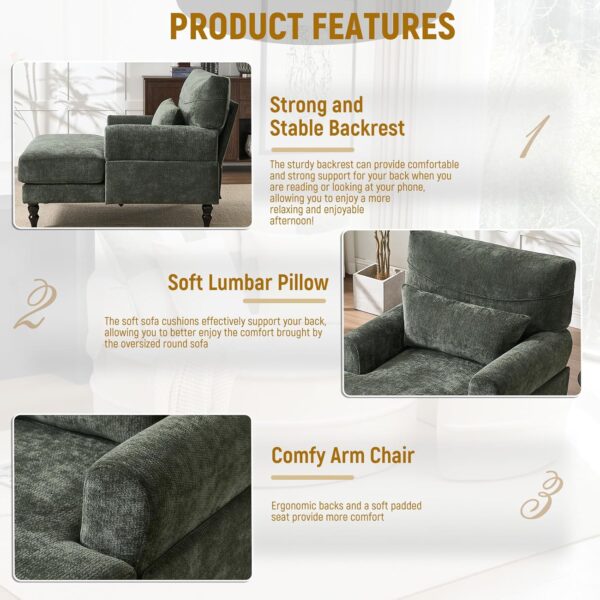 Accent Chair Modern Armchair for Living Room