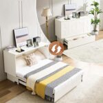 78.25 Full Size Murphy Bed Queen Cabinet