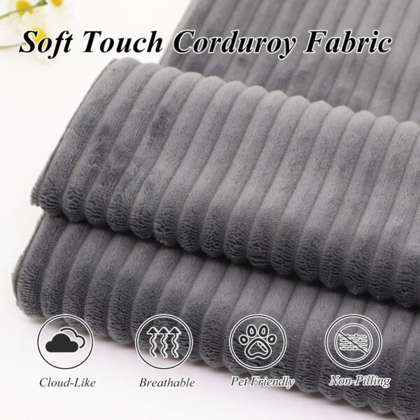 Chaise Lounge Chair Indoor. 47'' Oversized Sleeper Chair with Cup Holders & Side Pockets. Upholstered Sofa Bed for Living Room. Boneless Chaise Lounge. Reading Chairs for Adults (Dark Grey)