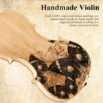 Beginner Violin 4/4 Full Size Kit for Professional, Teens, Student