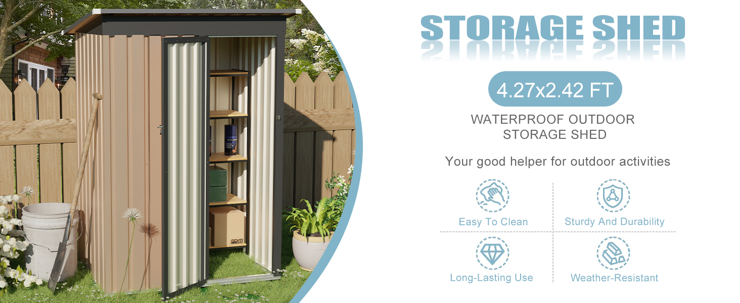 outdoor door storage cabinet 