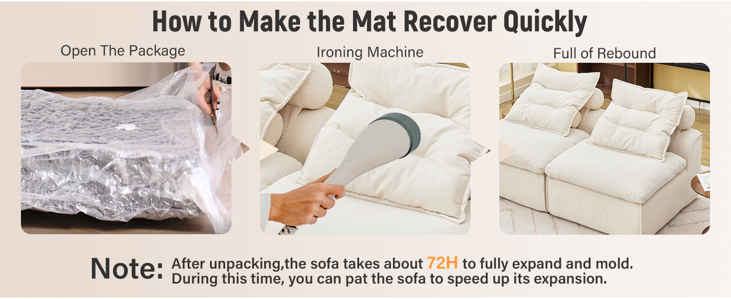 Modular Sofa,No Armrests