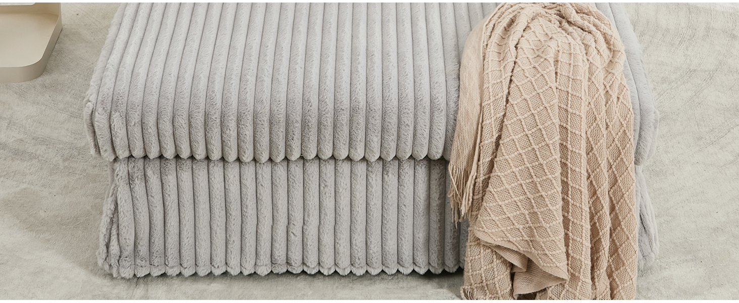 Oversized Corduroy Chaise Lounge