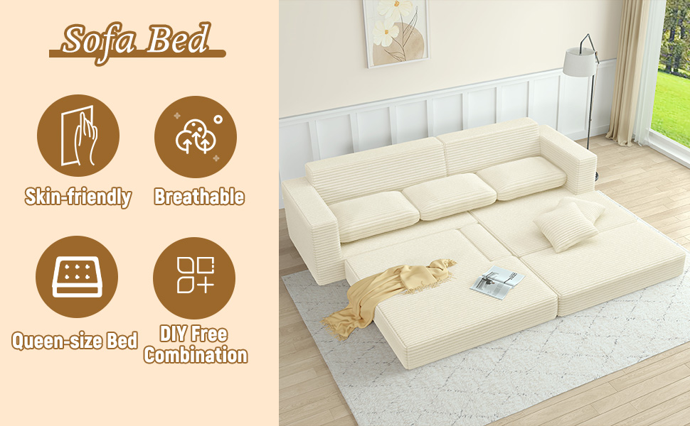 L shape Modular Sectional Sofa