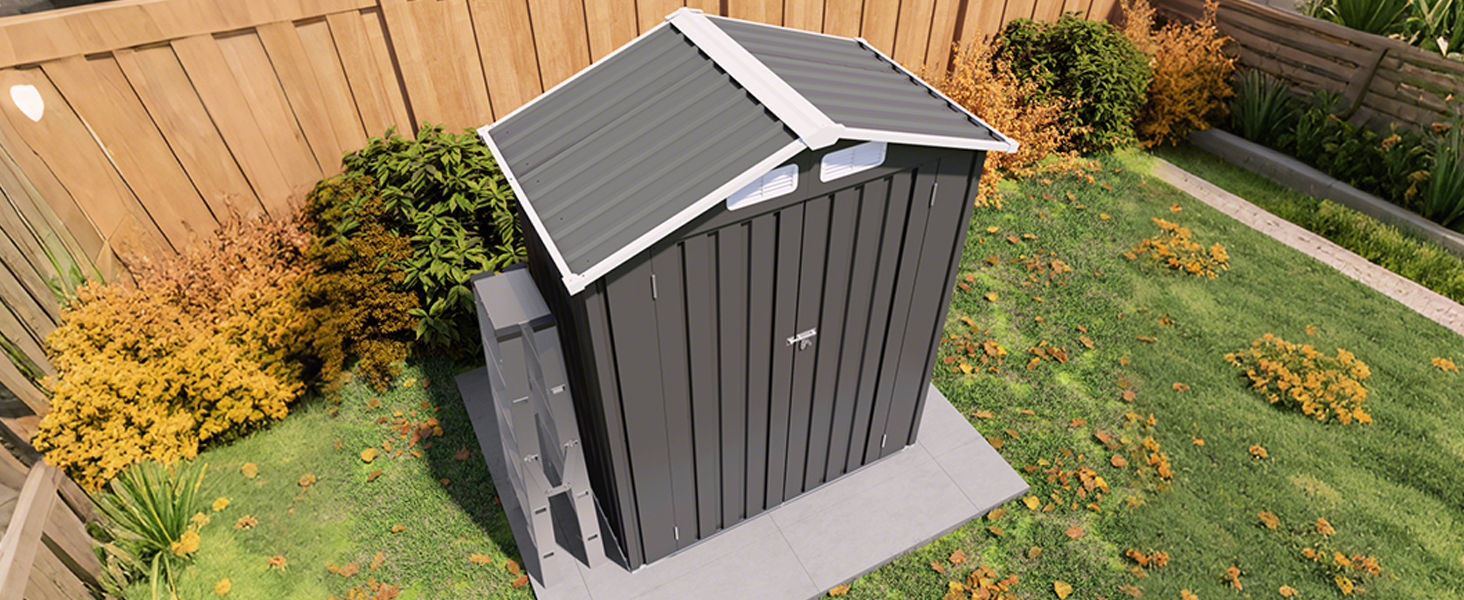 outdoor storage shed 
