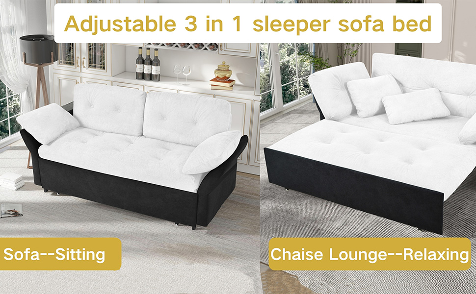 Pull-Out Queen Sleeper Sofa