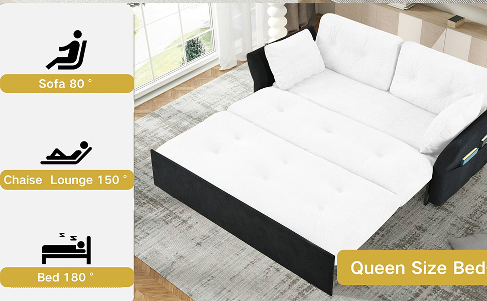 Pull-Out Queen Sleeper Sofa